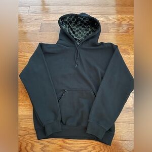 BNWT Handmade Customized Black Hoody